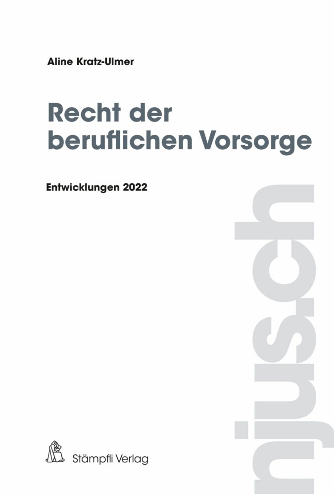 Recht der beruflichen Vorsorge main product photo