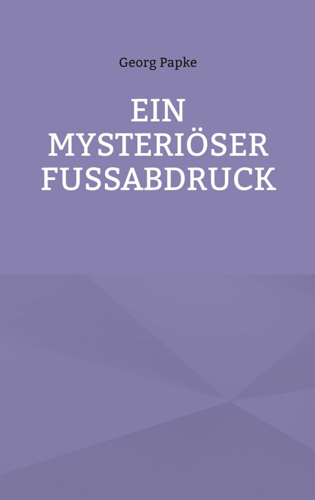 EIN MYSTERIÖSER FUSSABDRUCK main product photo