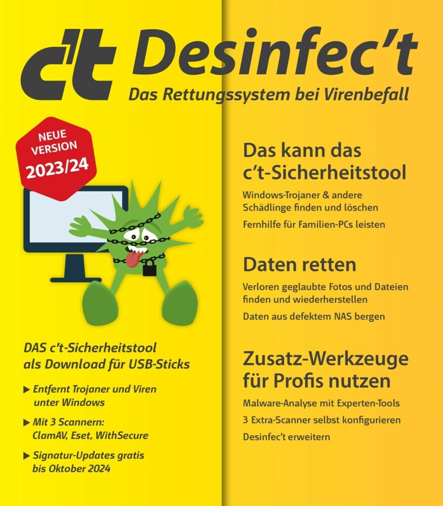 c't Desinfec't 2023/24 main product photo