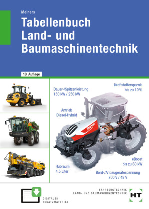 eBook inside: Buch und eBook Tabellenbuch Land- und Baumaschinentechnik, m. 1 Buch, m. 1 Online-Zugang
