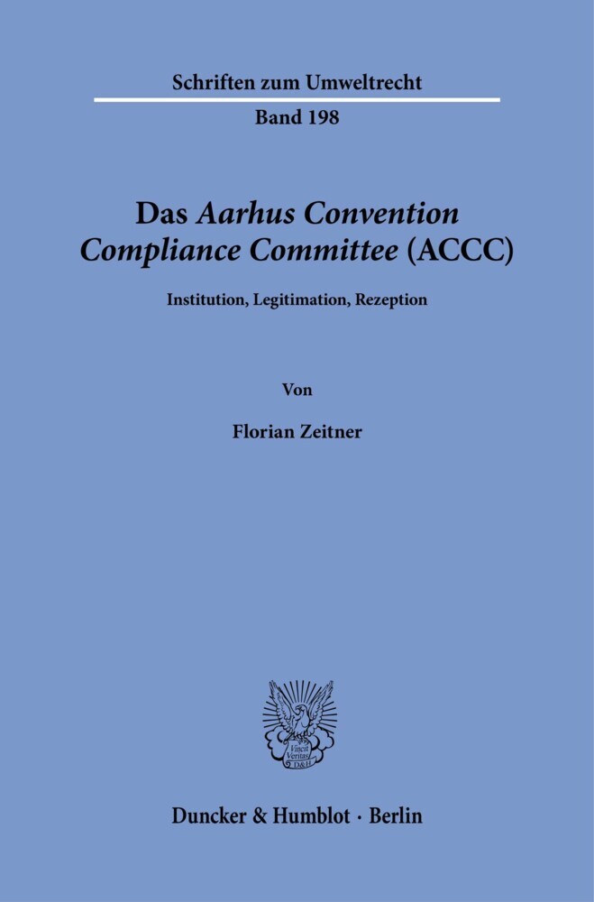 Das Aarhus Convention Compliance Committee (ACCC). main product photo