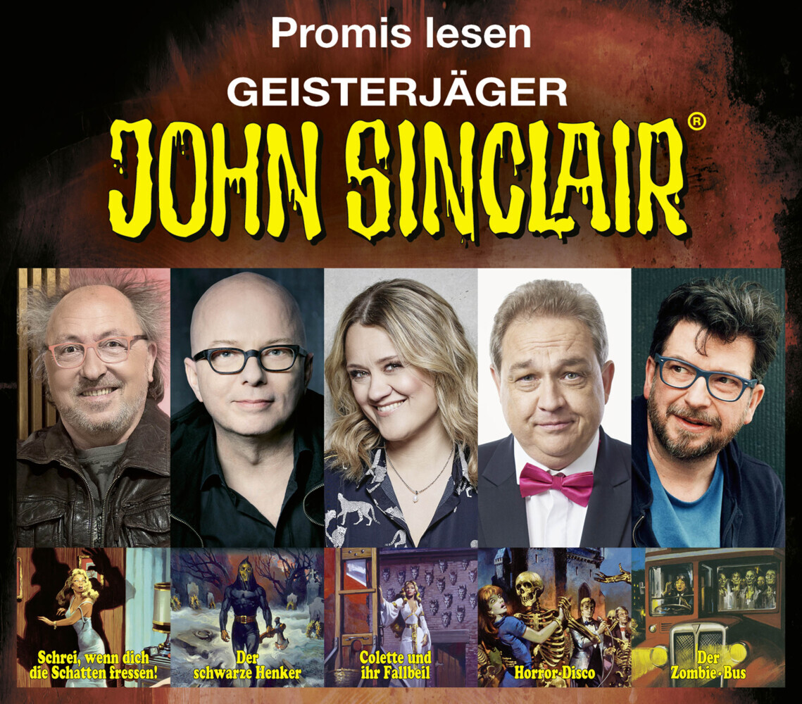 John Sinclair - Promis lesen Sinclair, 5 Audio-CD, 5 MP3 main product photo
