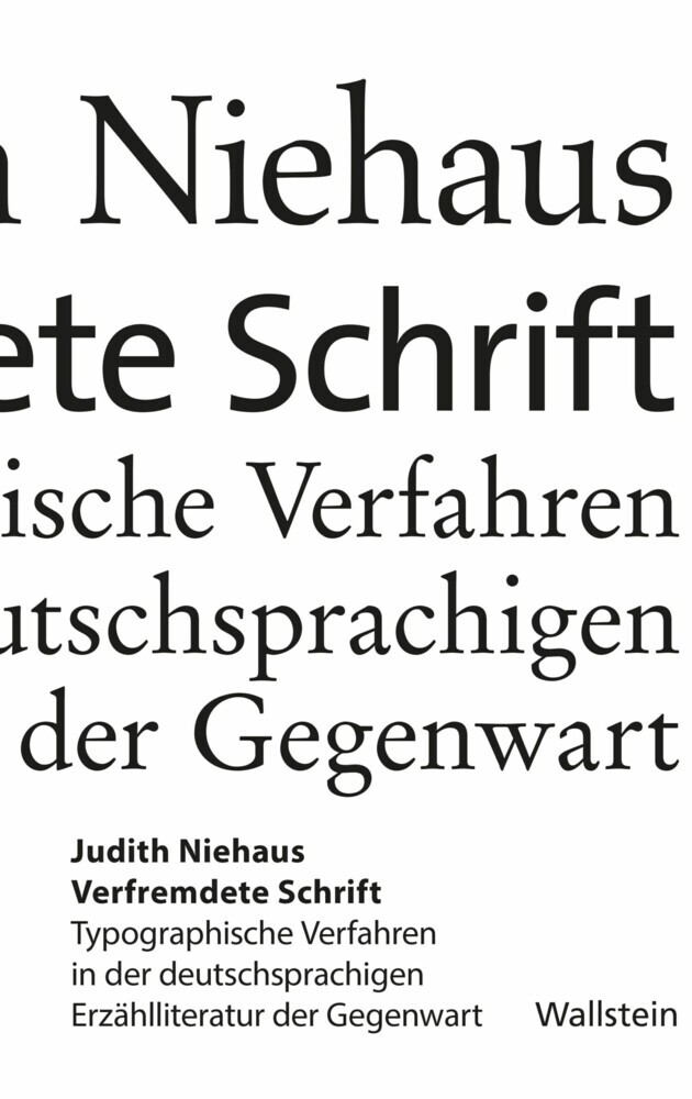 Verfremdete Schrift main product photo