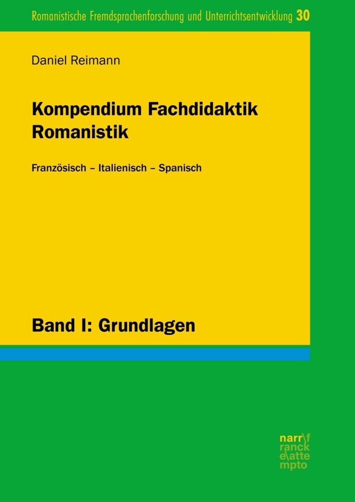 Kompendium Fachdidaktik Romanistik. Französisch - Italienisch - Spanisch main product photo
