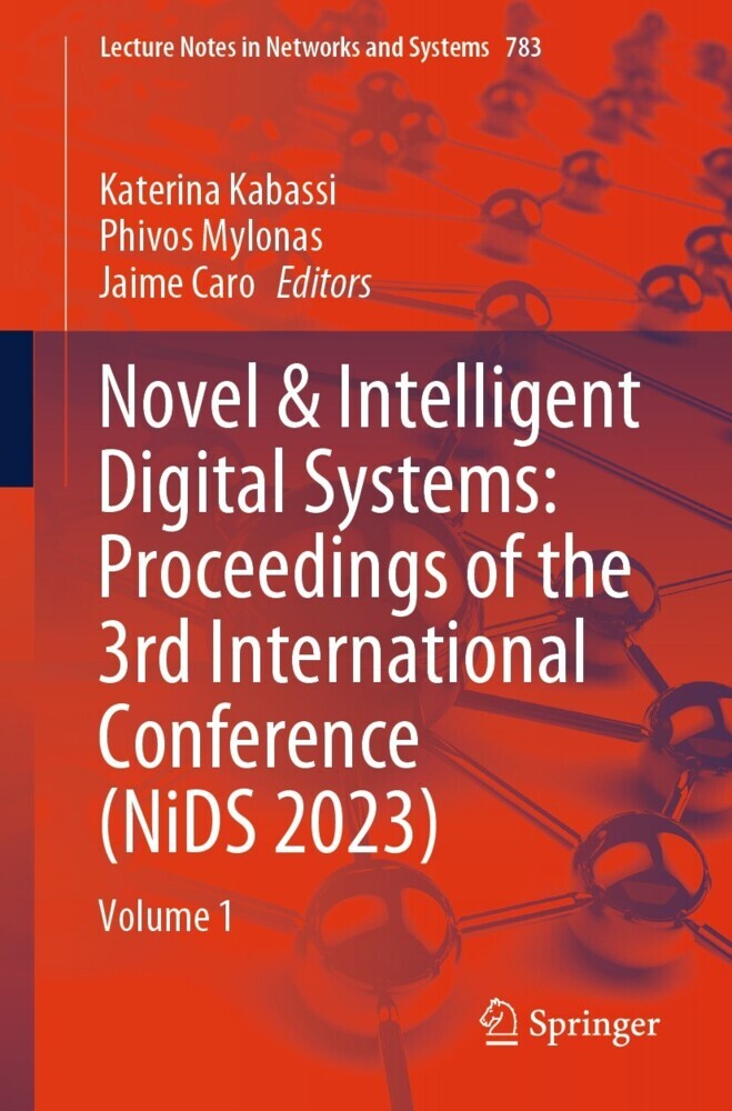 Novel & Intelligent Digital Systems: Proceedings of the 3rd International Conference (NiDS 2023) main product photo