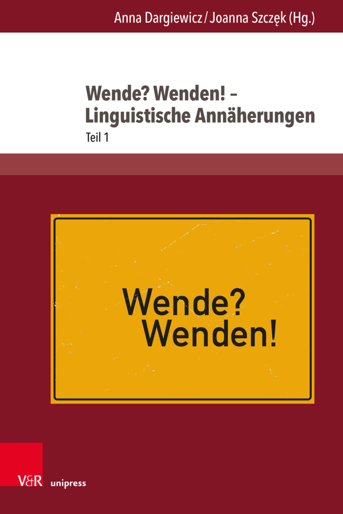 Wende? Wenden! - Linguistische Annäherungen main product photo