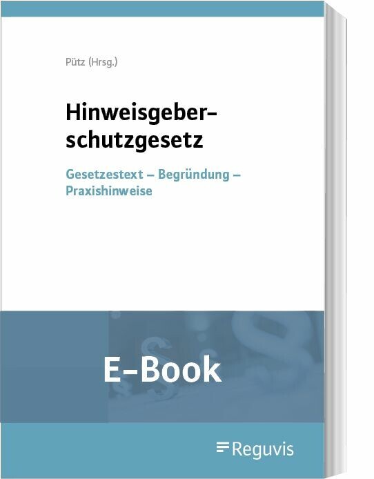 Hinweisgeberschutzgesetz (E-Book) main product photo
