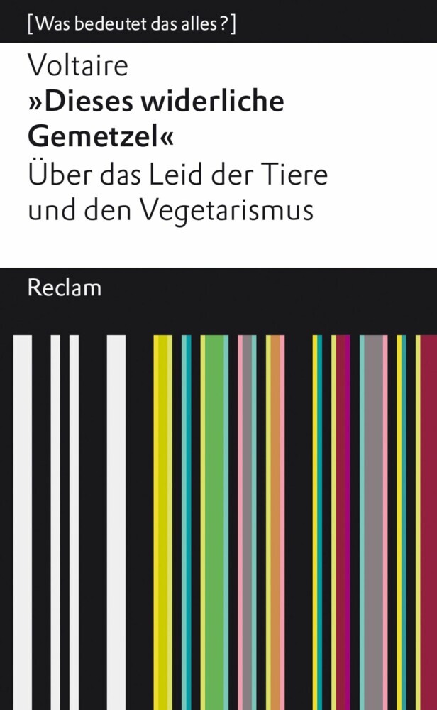 »Dieses widerliche Gemetzel«. Über das Leid der Tiere und den Vegetarismus main product photo