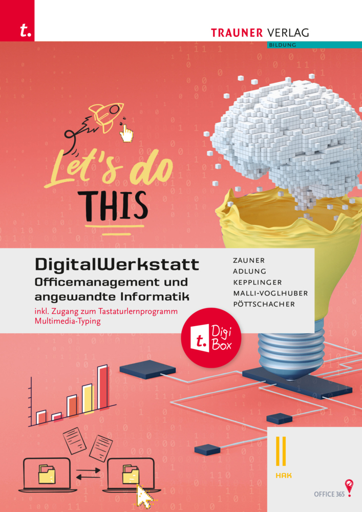 DigitalWerkstatt, Officemanagement und angewandte Informatik II HAK Office 365 + TRAUNER-DigiBox main product photo