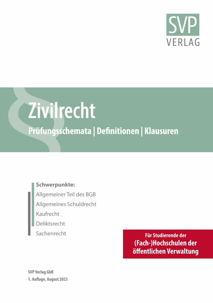 Zivilrecht main product photo
