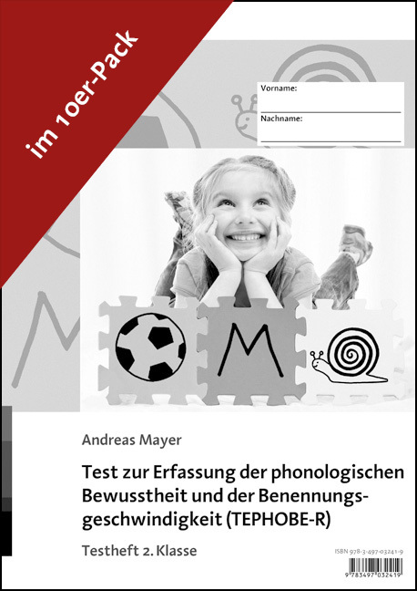 Test zur Erfassung der phonologischen Bewusstheit und der Benennungsgeschwindigkeit (TEPHOBE-R) main product photo