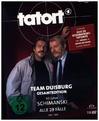 Tatort Duisburg - 40 Jahre Schimanski - Gesamtedition, 15 DVD