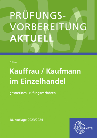 Prüfungsvorbereitung aktuell - Kauffrau/Kaufmann im Einzelhandel main product photo