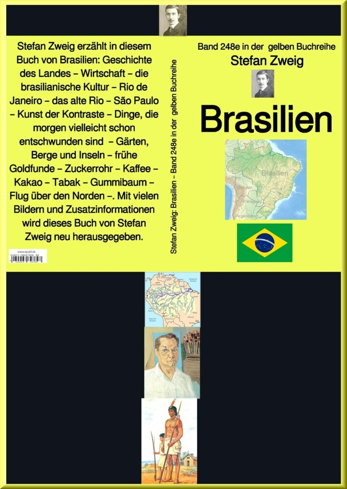 Stefan Zweig: Brasilien - Band 248 in der gelben Buchreihe - bei Jürgen Ruszkowski main product photo