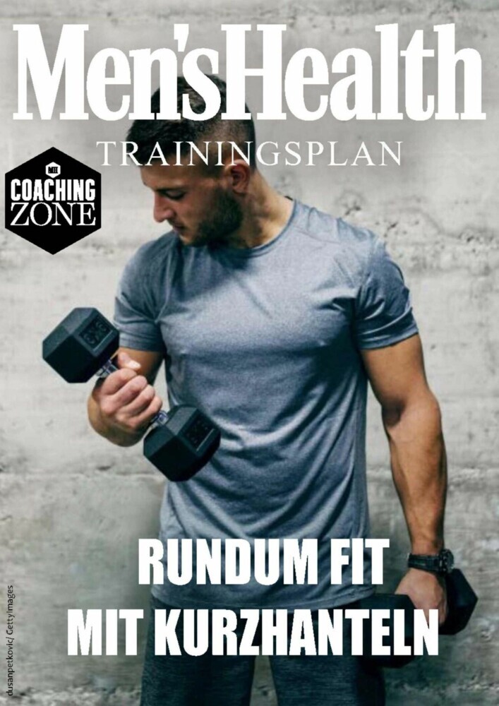MEN'S HEALTH Trainingsplan: Rundum fit mit Kurzhanteln in 8 Wochen main product photo