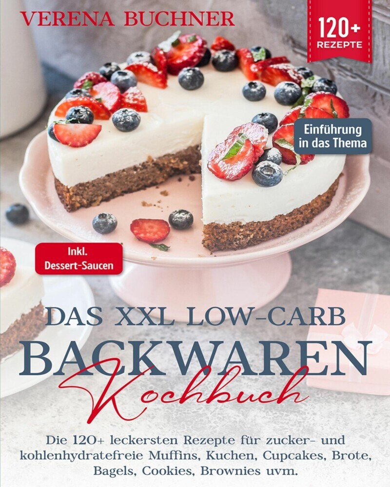 Das XXL Low-Carb Backwaren Kochbuch main product photo