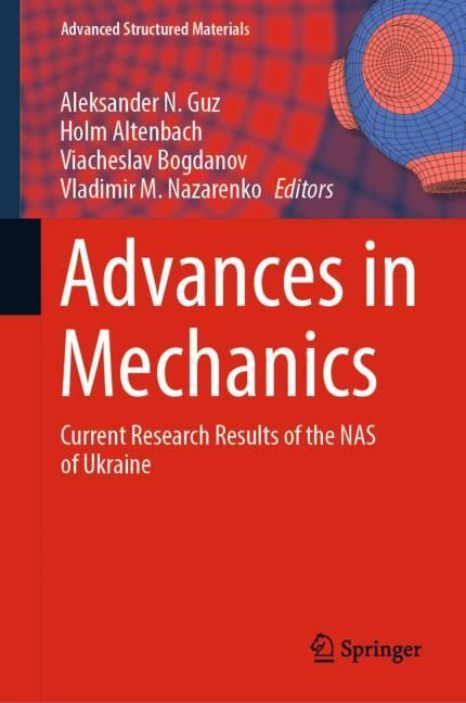 Advances in Mechanics main product photo