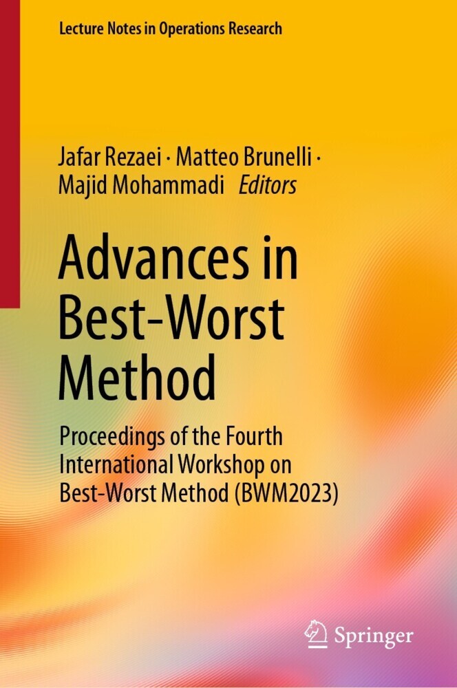 Advances in Best-Worst Method main product photo