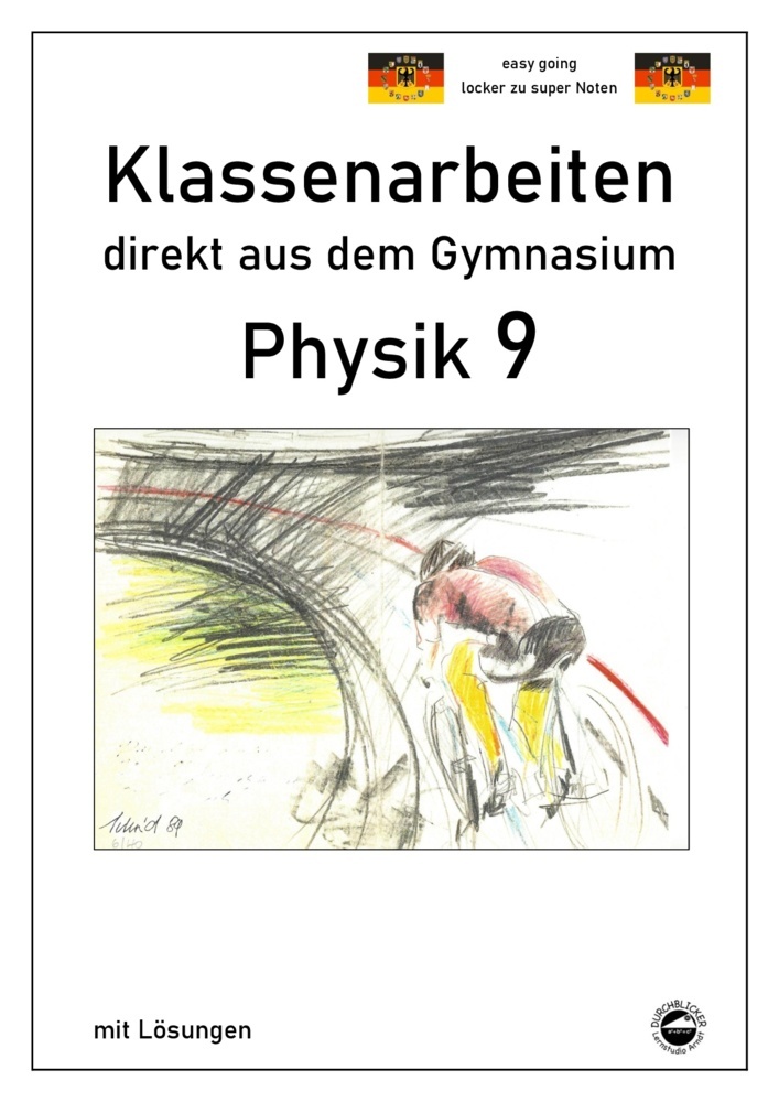 Physik 9, Klassenarbeiten direkt aus dem Gymnasium mit Lösungen main product photo