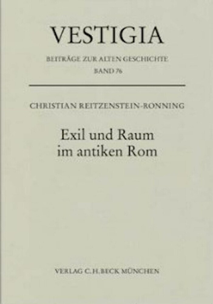 Exil und Raum im antiken Rom main product photo