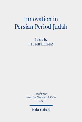 Innovation in Persian Period Judah