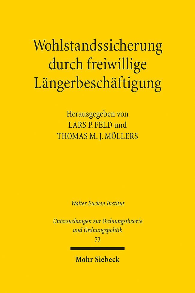 Wohlstandssicherung durch freiwillige Längerbeschäftigung main product photo