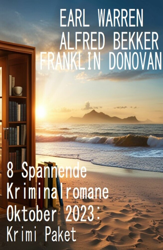 8 Spannende Kriminalromane Oktober 2023: Krimi Paket main product photo
