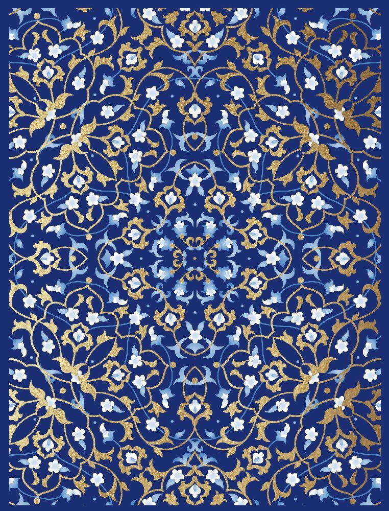Blue Pattern Journal main product photo
