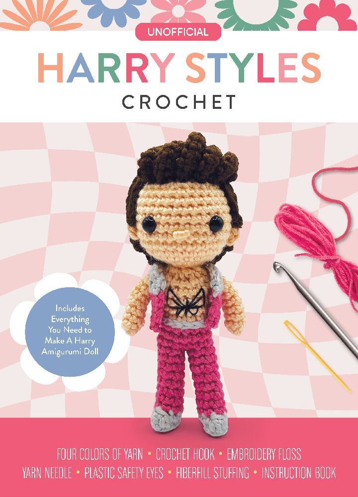 Unofficial Harry Styles Book and Crochet Kit main product photo