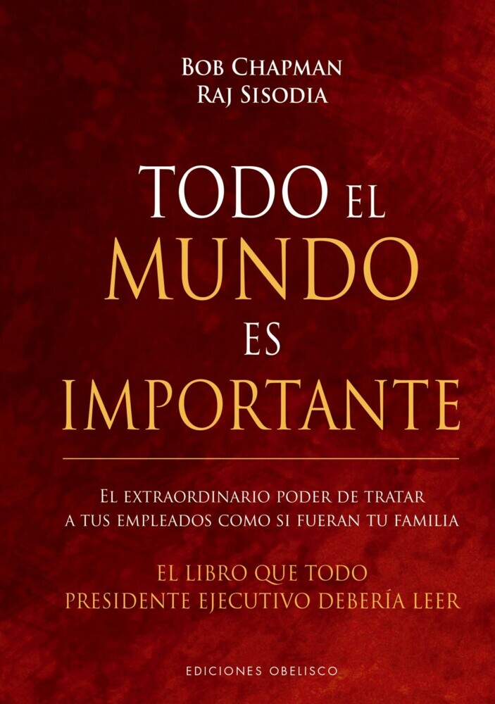 Todo el mundo es importante main product photo