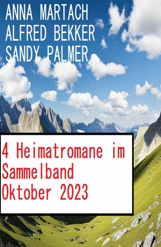 4 Heimatromane im Sammelband Oktober 2023 main product photo