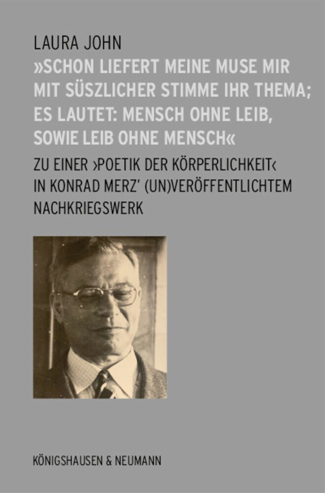 »Schon liefert meine Muse mir mit süßlicher Stimme ihr Thema; es lautet: Mensch ohne Leib, sowie Leib ohne Mensch« main product photo