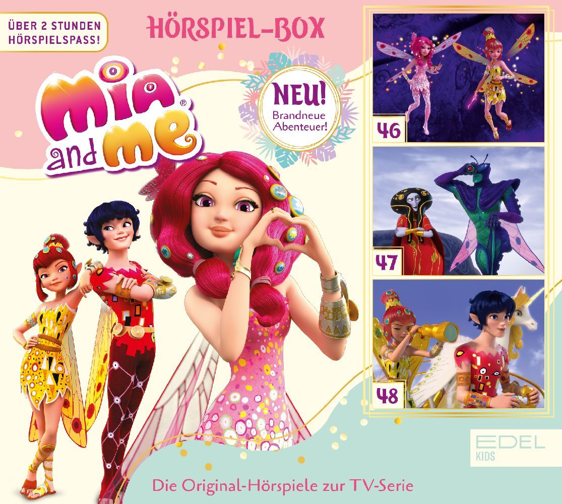 Mia And Me - Hörspiel-Box. Folge.46-48, Audio-CD main product photo