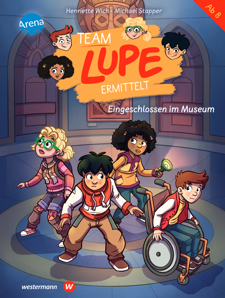 Team LUPE ermittelt (4). Eingeschlossen im Museum main product photo