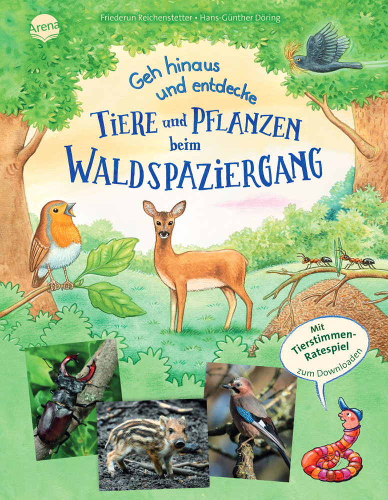 Geh hinaus und entdecke. Tiere und Pflanzen beim Waldspaziergang main product photo