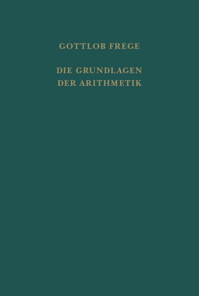 Die Grundlagen der Arithmetik main product photo