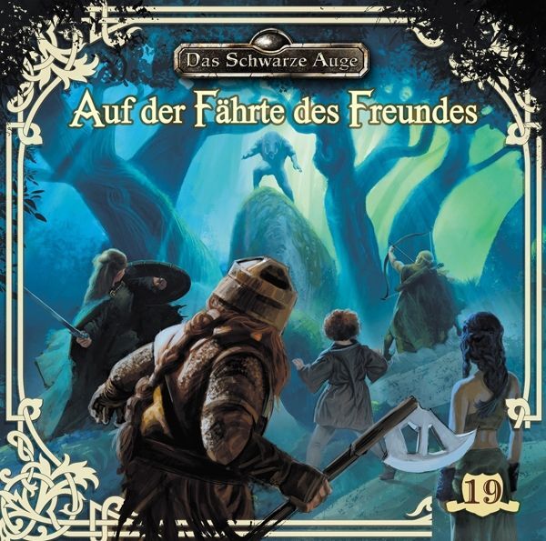 Das schwarze Auge - Auf der Fährte des Freundes. Folge.19, 1 Audio-CD main product photo