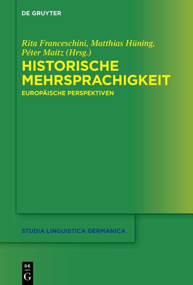 Historische Mehrsprachigkeit main product photo