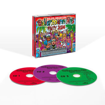 Ballermann Hits Party 2024, 3 Audio-CD (XXL Fan Edition)