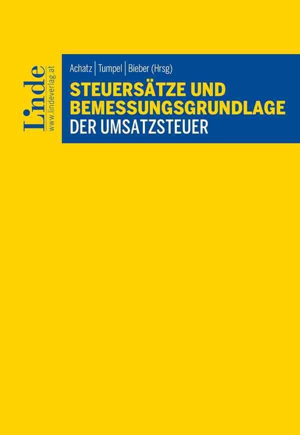 Steuersätze und Bemessungsgrundlage der Umsatzsteuer main product photo