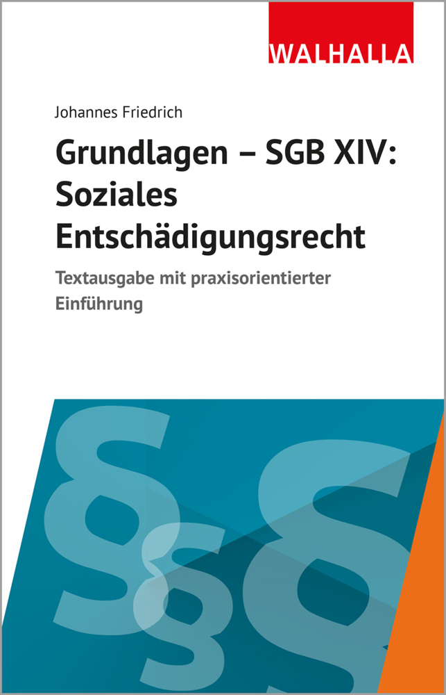 Grundlagen SGB XIV - Soziales Entschädigungsrecht main product photo