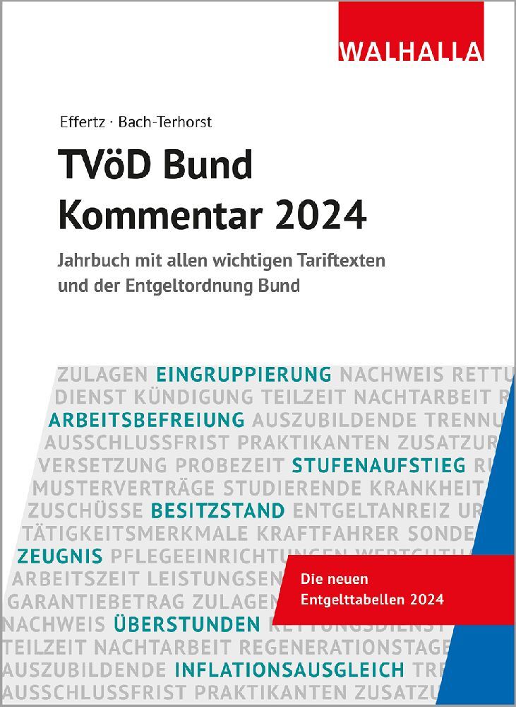 TVöD Bund Kommentar 2024 main product photo