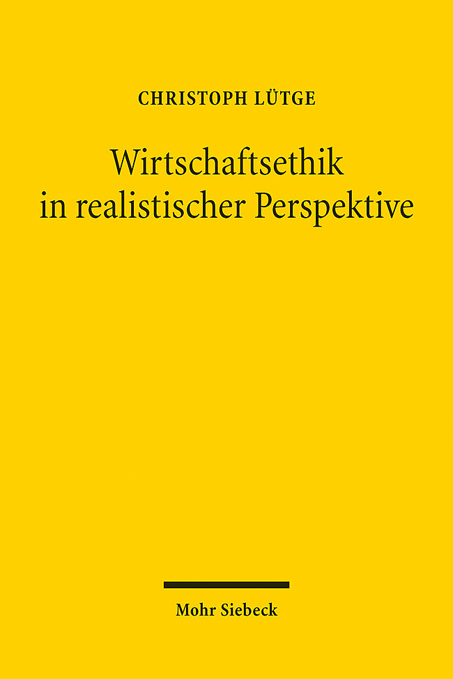 Wirtschaftsethik in realistischer Perspektive main product photo