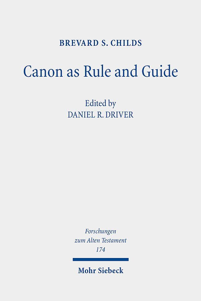 Canon as Rule and Guide main product photo