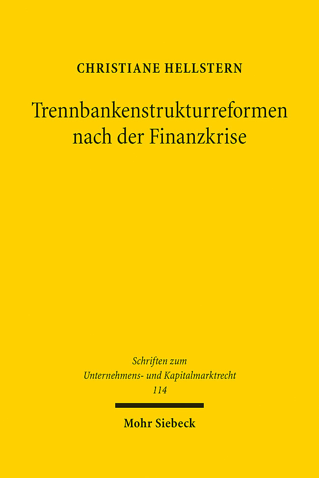 Trennbankenstrukturreformen nach der Finanzkrise main product photo