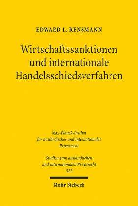 Wirtschaftssanktionen und internationale Handelsschiedsverfahren