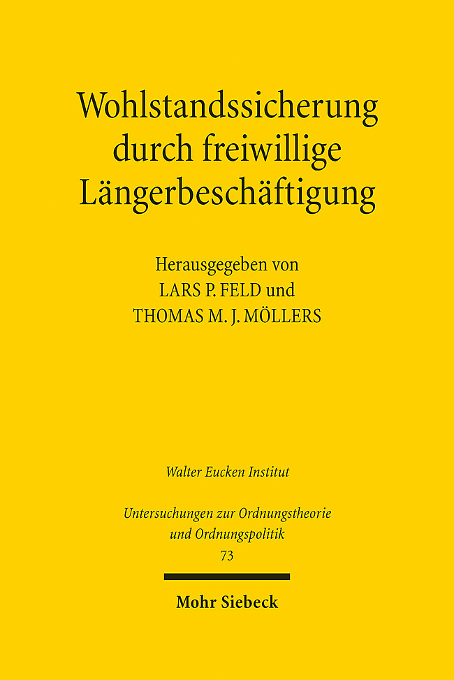 Wohlstandssicherung durch freiwillige Längerbeschäftigung main product photo