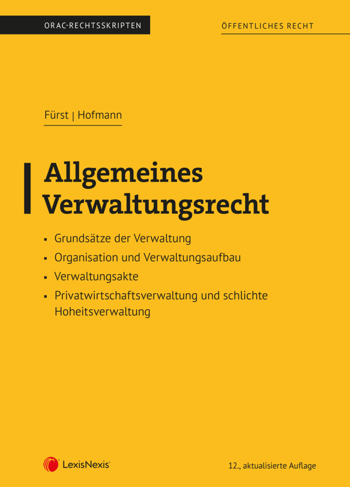 Allgemeines Verwaltungsrecht (Skriptum) main product photo