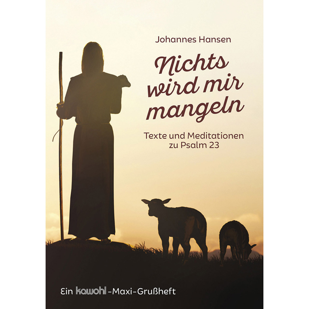 Nichts wird mir mangeln main product photo