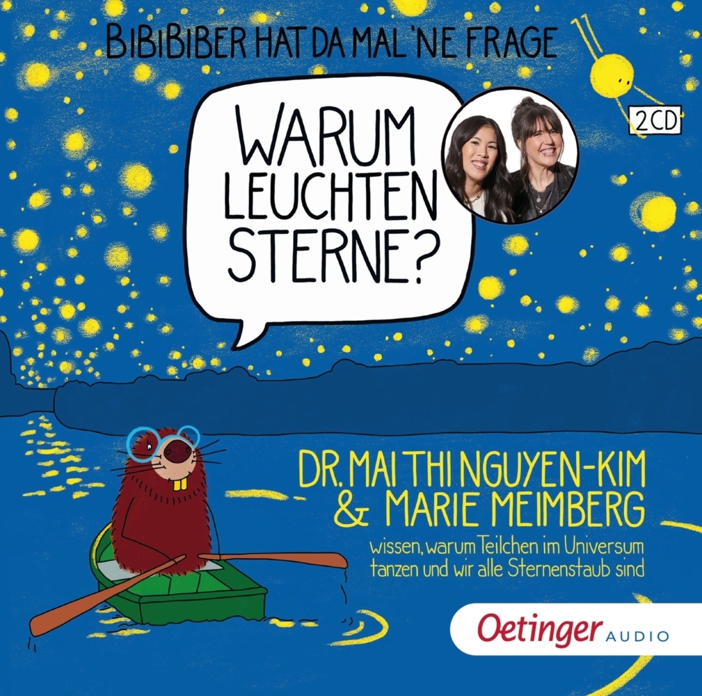 BiBiBiber hat da mal 'ne Frage. Warum leuchten Sterne?, 2 Audio-CD main product photo